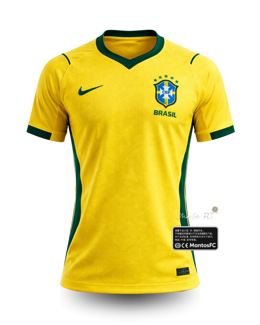 Camisa Seleção Brasileira AMARELA 26/27 - PRÉ-LANÇAMENTO / Torcedor Nike Masculina