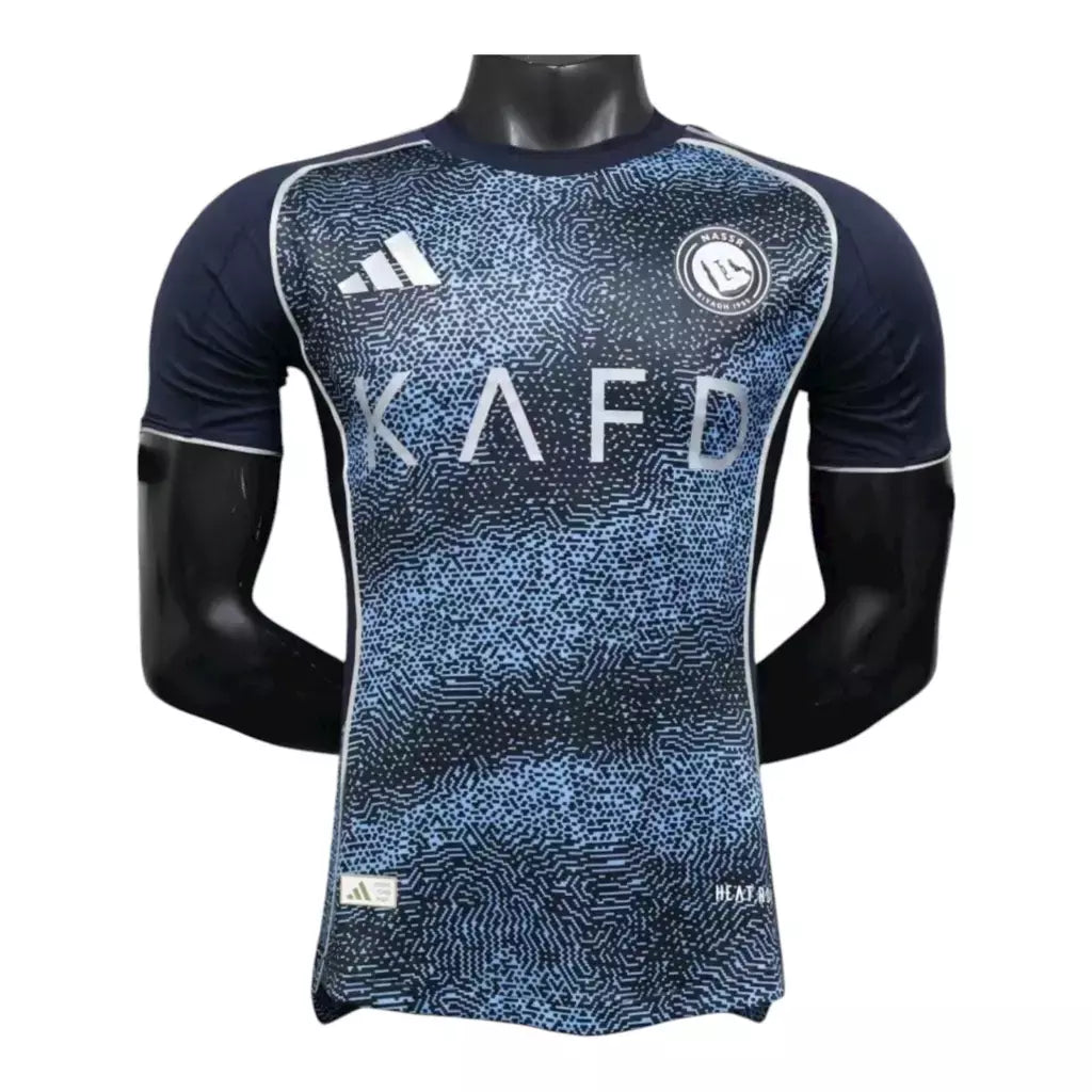 Camisa Al-Nassr II 25/26 - Jogador Adidas Masculina - Azul