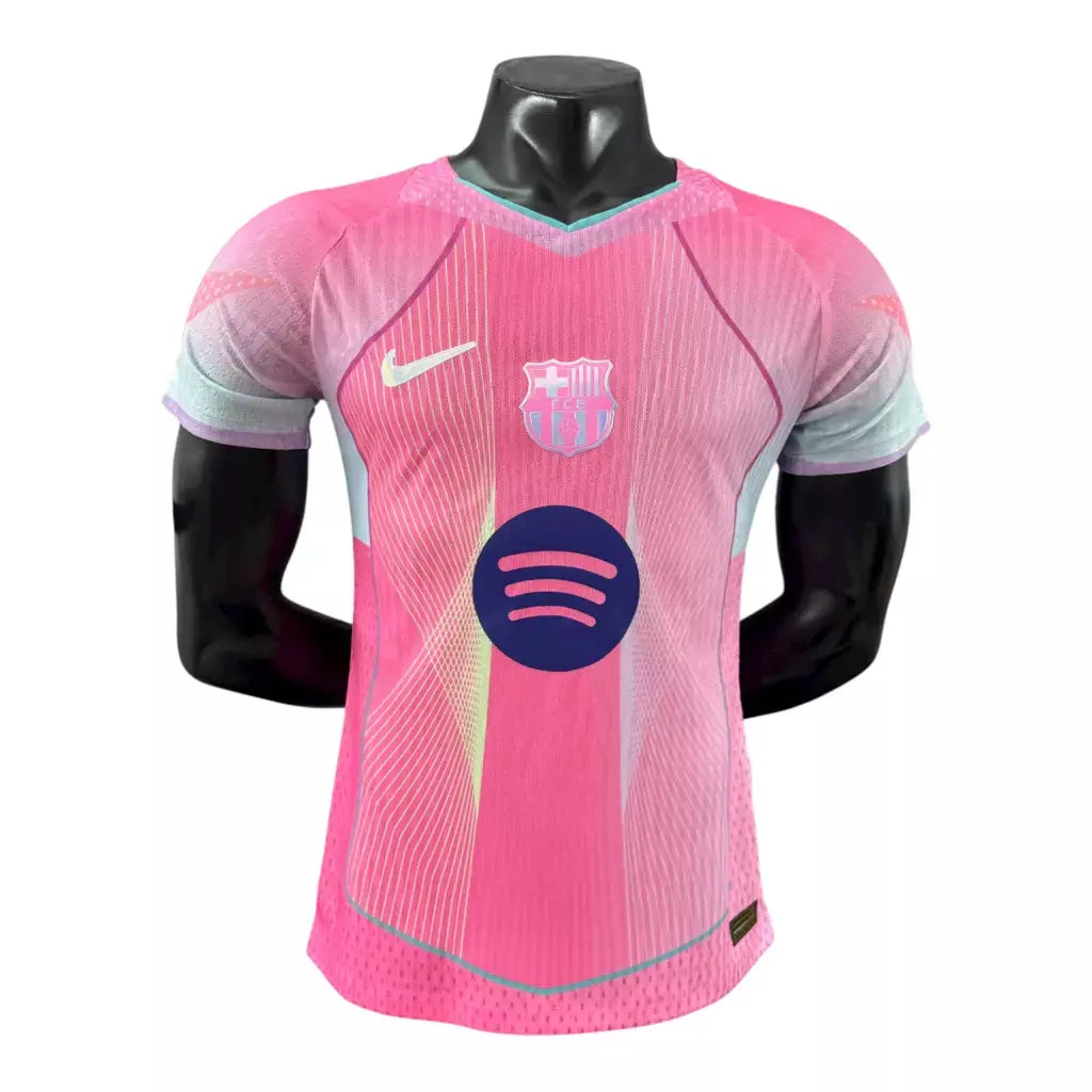 Camisa Barcelona Edição Especial 25/26 - Jogador Nike Masculina - Rosa
