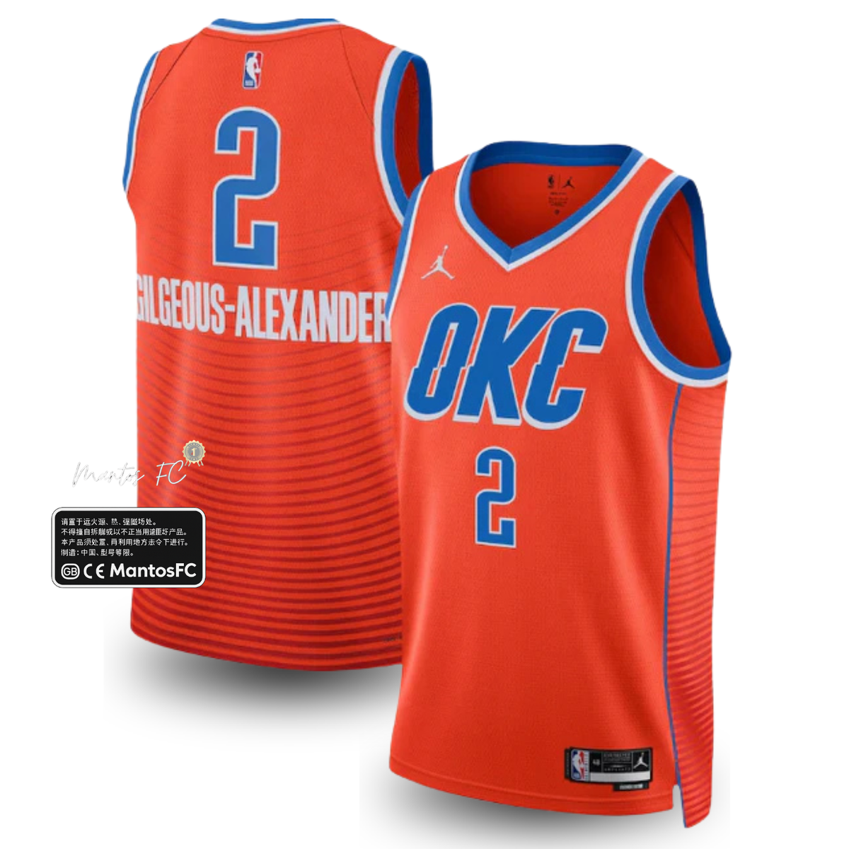 Regata Oklahoma City Thunder Statement Edition 2019/25