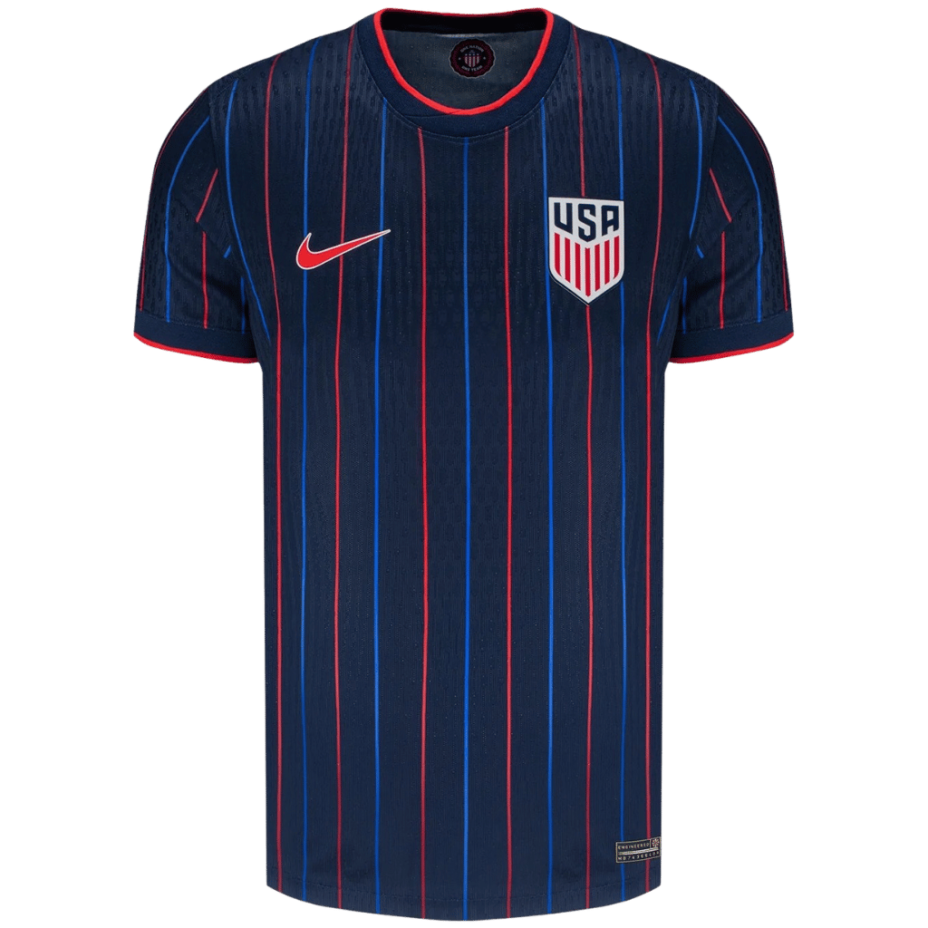 Camisa Estados Unidos Away 2025/2026 Nike Azul Torcedor Masculina