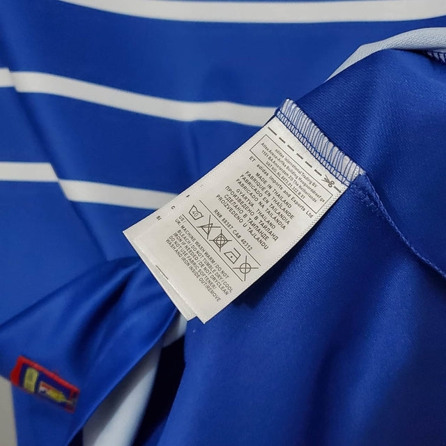Camisa Retrô Seleção da França I 1998 - Masculina Adidas - Azul