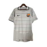 Camisa Retrô Barcelona Away 03/04 Torcedor Nike Masculina - Cinza