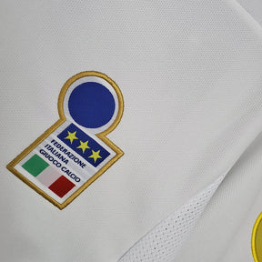 Camisa Retrô Seleção da Itália 1996 - Nike Masculina - Branca