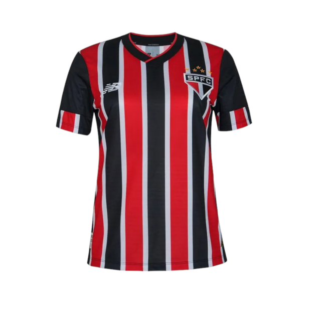 Camisa São Paulo II 24/25 - Torcedor New Balance Feminina - Tricolor