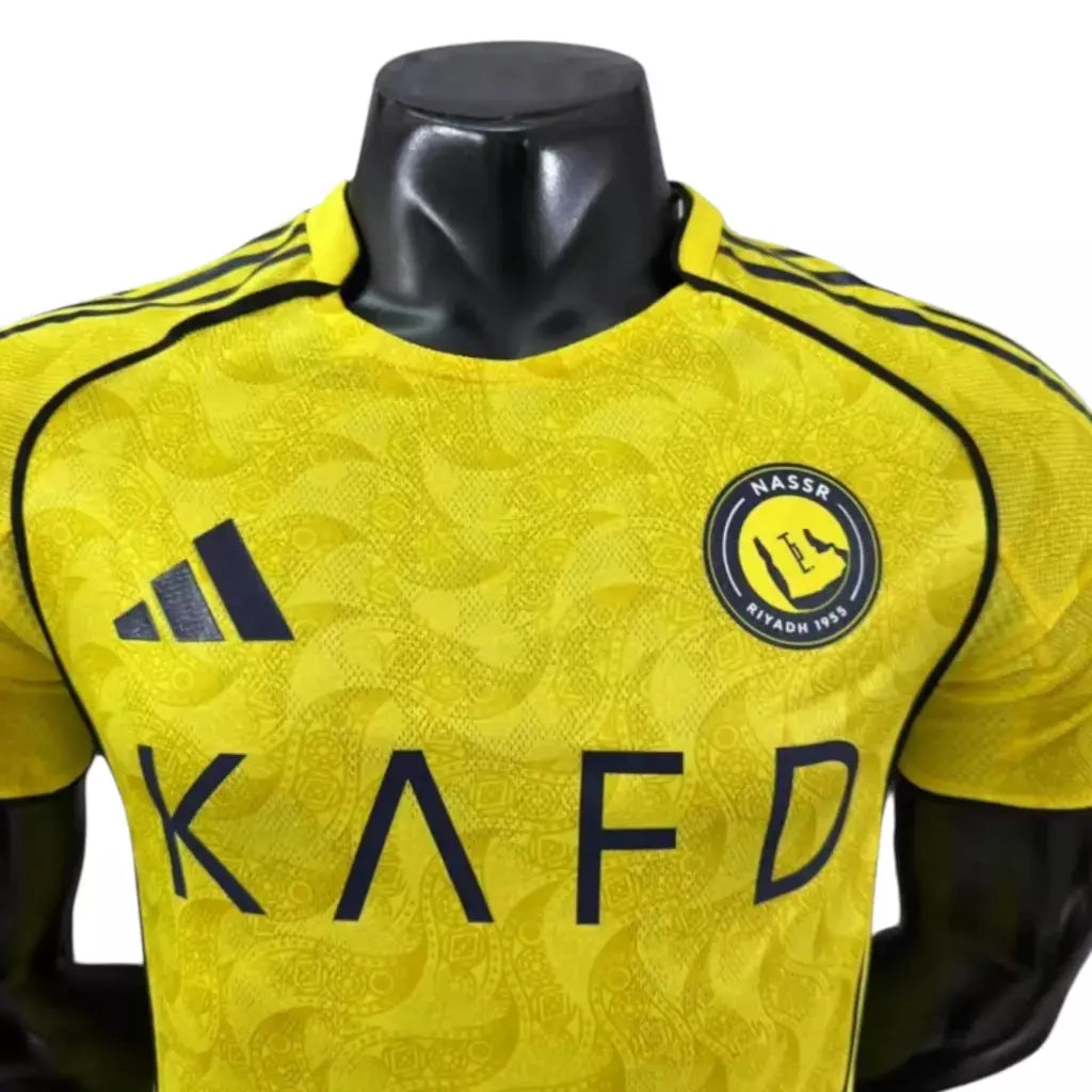 Camisa Al-Nassr I 25/26 - Jogador Adidas Masculina - Amarela