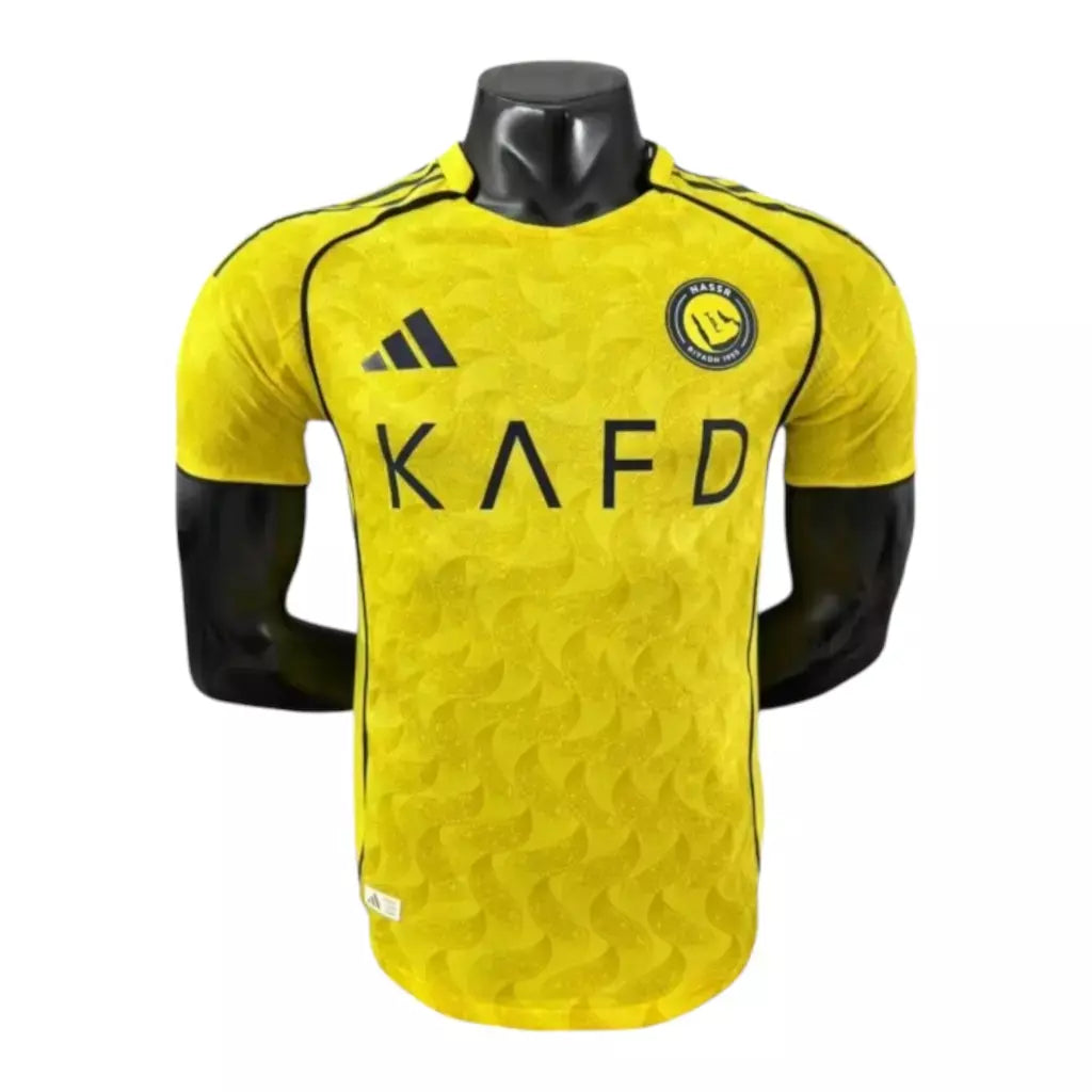 Camisa Al-Nassr I 25/26 - Jogador Adidas Masculina - Amarela