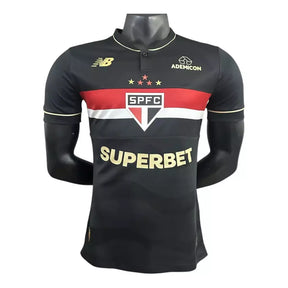 Camisa São Paulo III 25/26 - Jogador New Balance Masculina - Preta