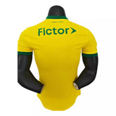 Camisa Palmeiras III 25/26 - Jogador Puma Masculina - Amarela e verde