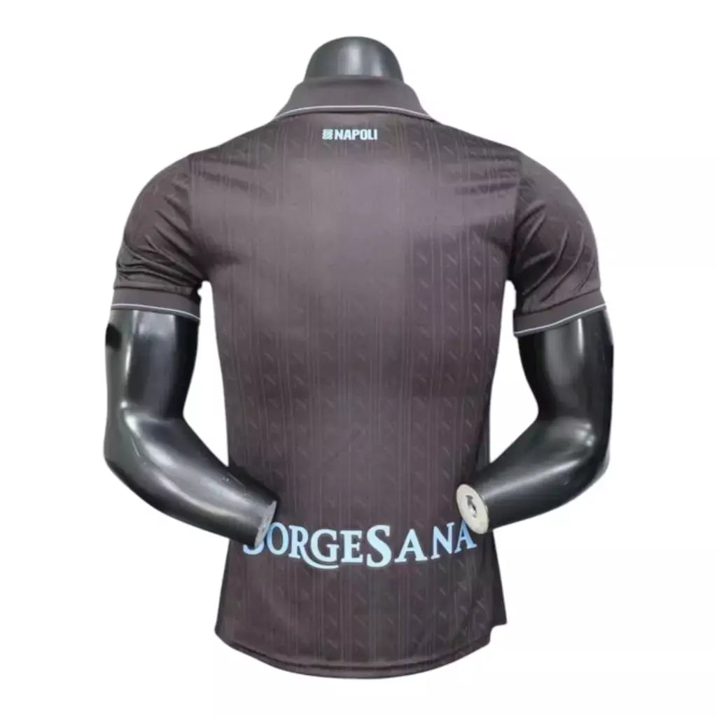 Camisa Napoli III 25/26 - Jogador EA7 Masculina - Cinza