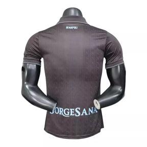 Camisa Napoli III 25/26 - Jogador EA7 Masculina - Cinza