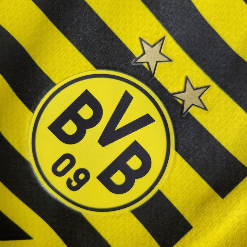 Camisa Borussia Dortmund Treino Amerela 22/23 -o T Versãorcedor