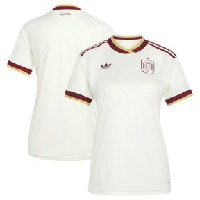 Camisa Seleção Espanha Branca 2026/27 - Torcedor Adidas Feminina