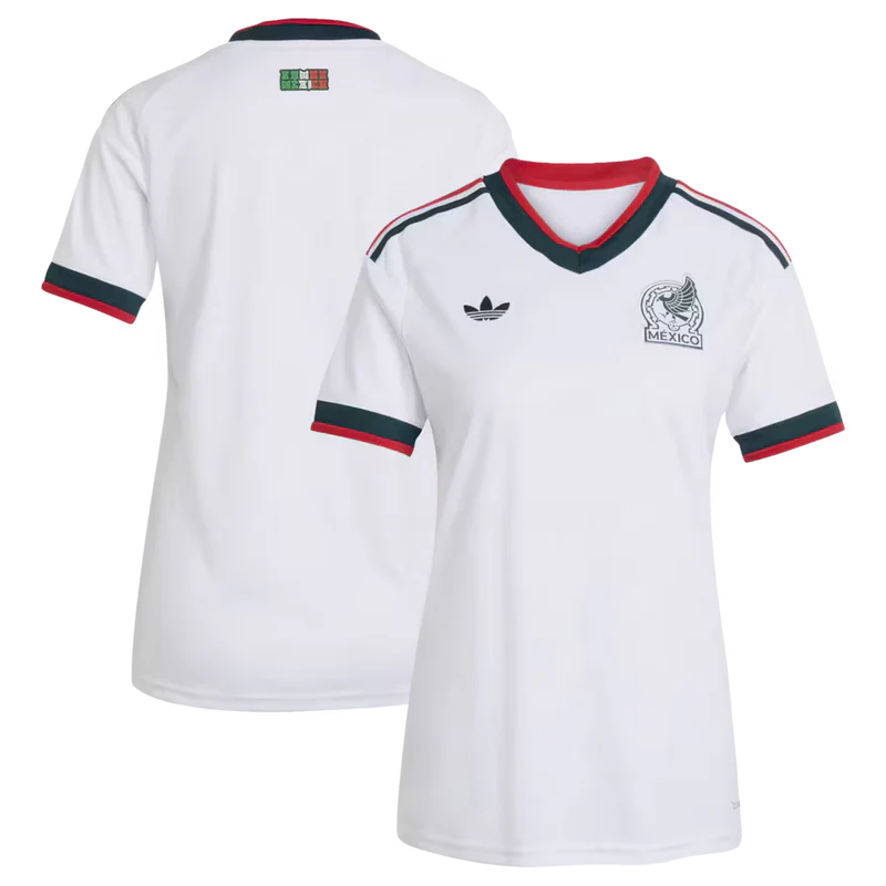 Camisa Seleção México Branca 26/27 - Torcedor Adidas Feminina