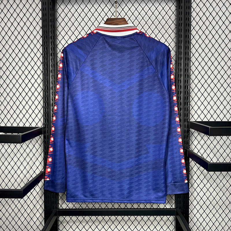 Camisa Universidad de Chile Titular 1996Versão  - Retro Manga Comprida