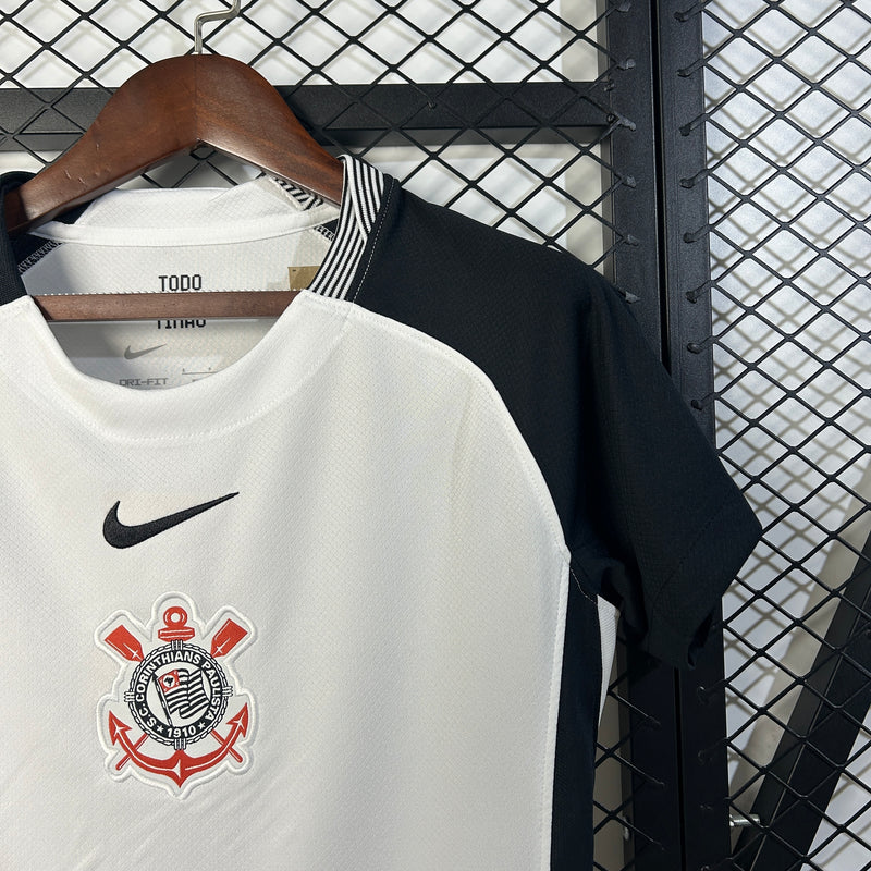 Camisa Corinthians Home 25/26 - Nike Torcedor Feminina - Lançamento