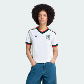 Camisa Seleção México Branca 26/27 - Torcedor Adidas Feminina