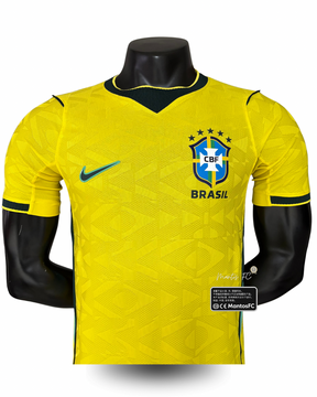 Camisa Seleção Brasileira I  COPA 2026 - Jogador Nike Masculina - Amarela