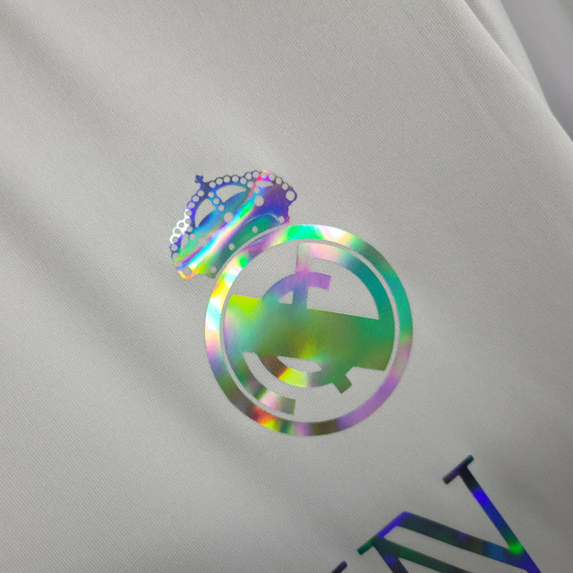 Camisa Real Madrid Edição Especial Balmain 23/24 - Torcedor Adidas Masculina - Branca