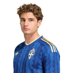 Camisa Seleção Suécia Azul 26/27 - Torcedor Adidas Masculina