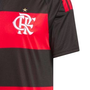 Camisa Flamengo I 26/27 - Torcedor Adidas Masculina - Preta e vermelha