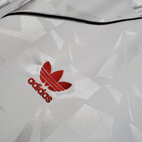 Camisa Manchester United Retrô 1991 Branca - Adidas