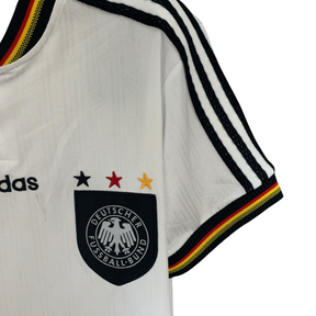 Camisa Retrô Seleção da Alemanha I 1996 - Adidas Masculina - Branca