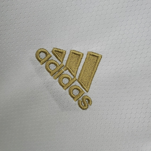 Camisa Cruzeiro II 21/22 Torcedor Masculina - Branca com detalhes em dourado