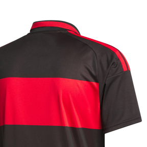 Camisa Flamengo I 26/27 - Torcedor Adidas Masculina - Preta e vermelha