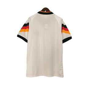 Camisa Retrô Seleção da Alemanha I 1992 - Masculina Adidas - Branca