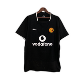 Camisa Manchester United Away Retrô 2003/04 Preta - Nike