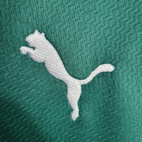 Camisa Palmeiras I 22/23 Feminina Puma- Verde com detalhes em branco