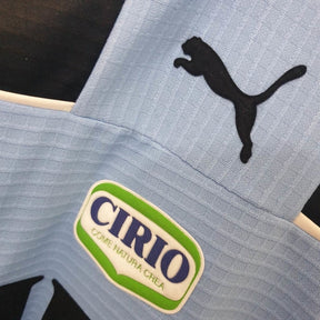 Camisa Retrô Lazio I 1999/2000 - Puma Masculina - Azul e preta