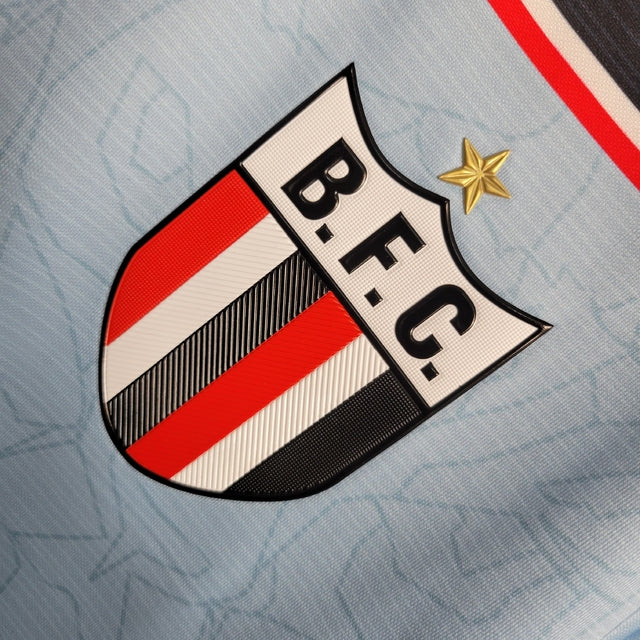 Camisa Botafogo de Ribeirão Preto lll 23/24 Torcedor Masculino - Azul e Branca