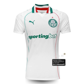 Camisa Palmeiras II 26/27 - Torcedor Puma - Branca