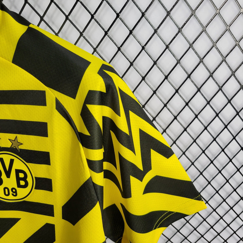 Camisa Borussia Dortmund Treino Amerela 22/23 -o T Versãorcedor
