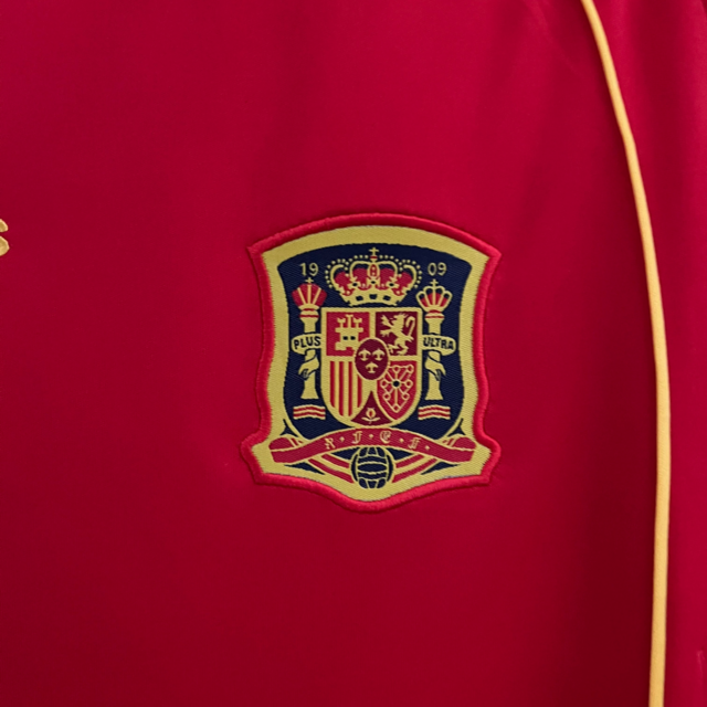 Camisa Retrô Seleção da Espanha 2008 - Adidas Masculina - Vermelha