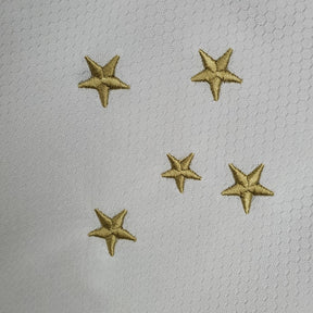 Camisa Cruzeiro II 21/22 Torcedor Masculina - Branca com detalhes em dourado