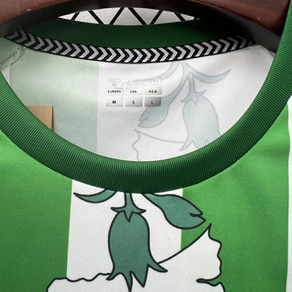 Camisa Real Bétis Pré-Jogo 25/26 - Torcedor Verde