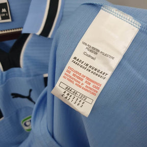 Camisa Retrô Lazio I 1999/2000 - Puma Masculina - Azul e preta