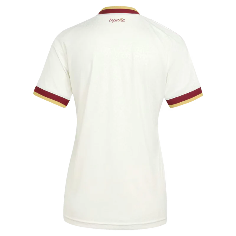 Camisa Seleção Espanha Branca 2026/27 - Torcedor Adidas Feminina
