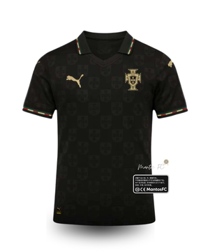 Camisa Portugal 2026/27 - Torcedor Adidas Masculina - Preta