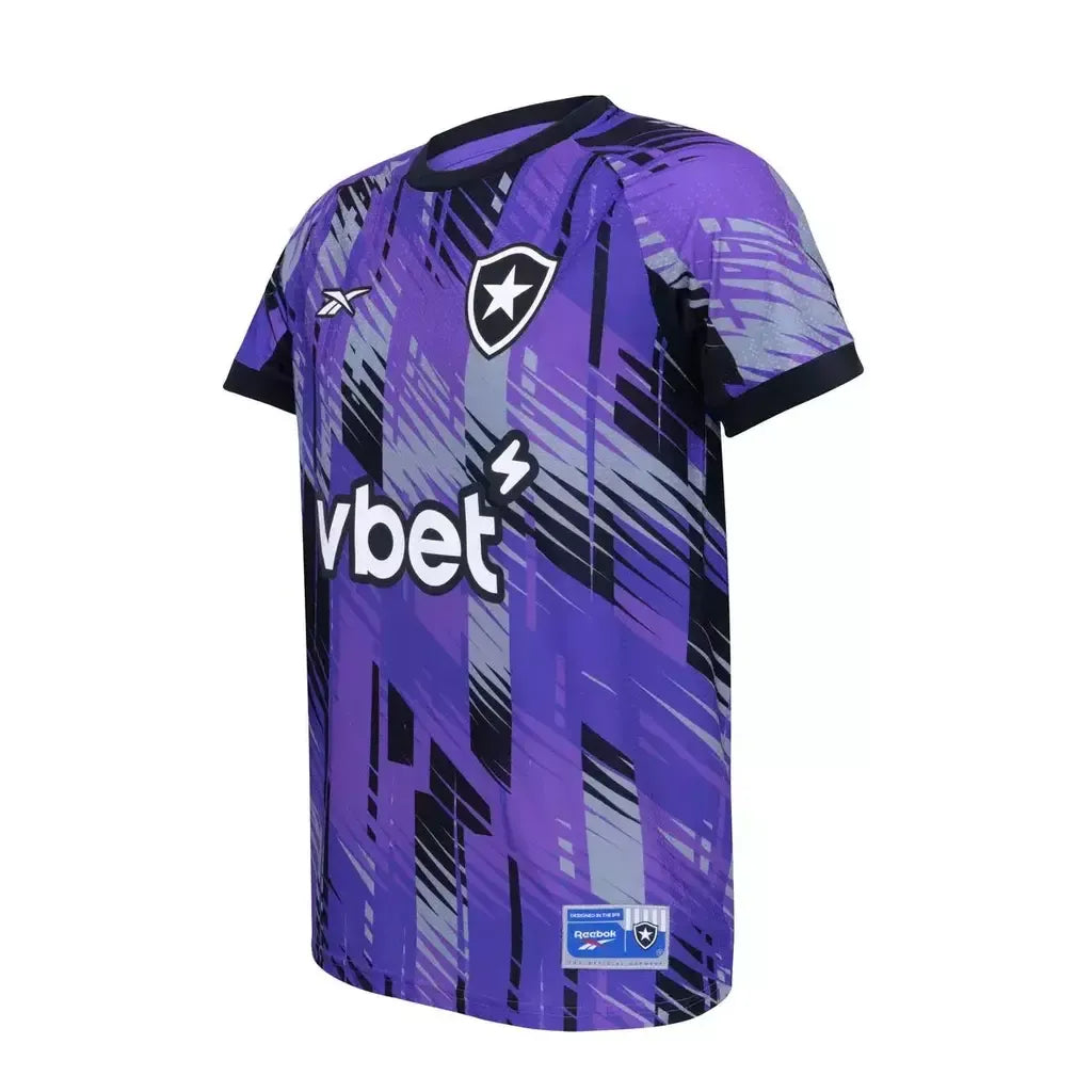 Camisa Botafogo Goleiro II 25/26 - Torcedor Reebok Masculina - Roxa