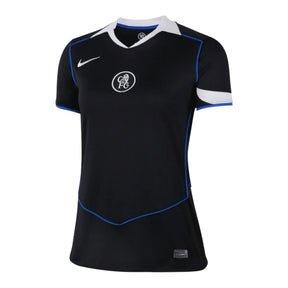 Camisa Chelsea III 25/26 - Torcedor Nike Feminina - Preta