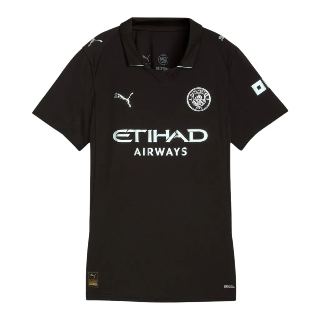 Camisa Manchester City II 25/26 - Torcedor Adidas Feminina - Preta