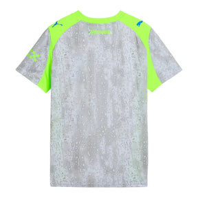Camisa Manchester City III 25/26 - Torcedor Puma Masculina - Cinza e verde neon