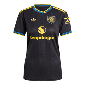 Camisa Manchester United III 25/26 - Torcedor Adidas Feminina - Preta