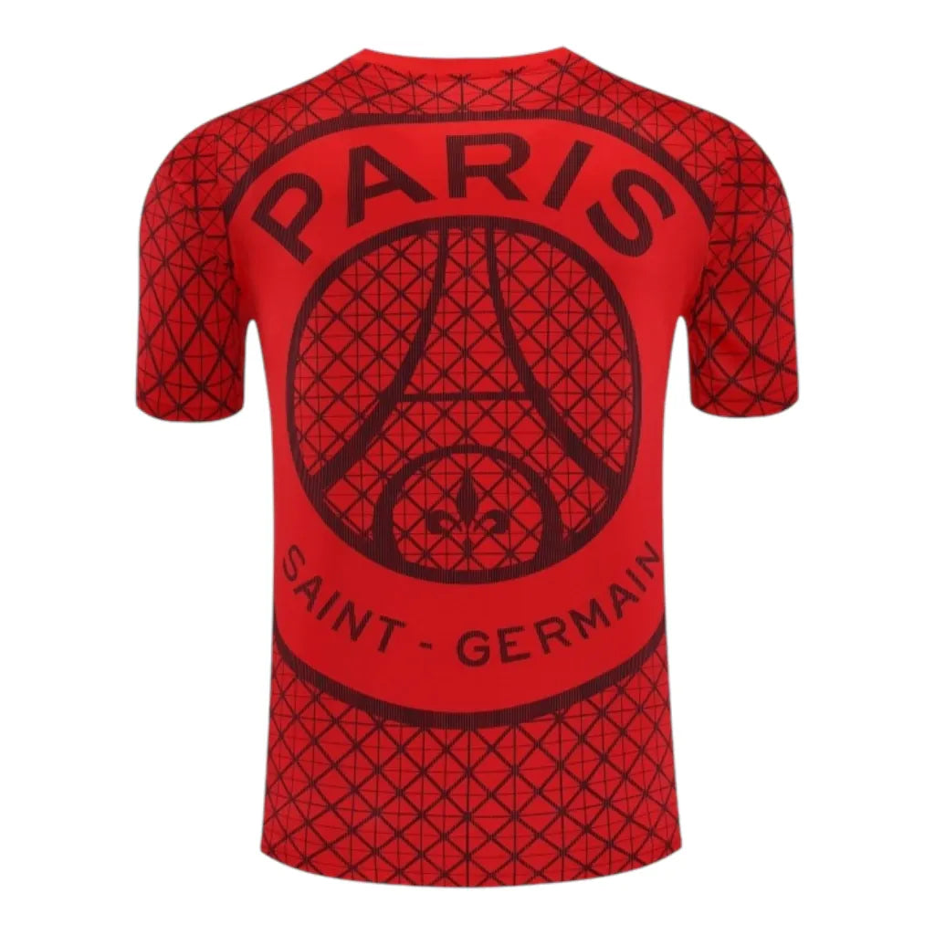 Camisa Paris Saint-German Pré-jogo 25/26 - Torcedor Nike Masculina - Vermelha