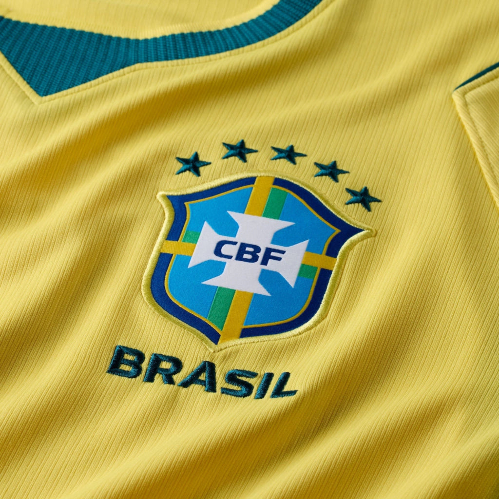 Camisa Seleção Brasileira I 26/27 AMARELA - Torcedor Nike Feminina