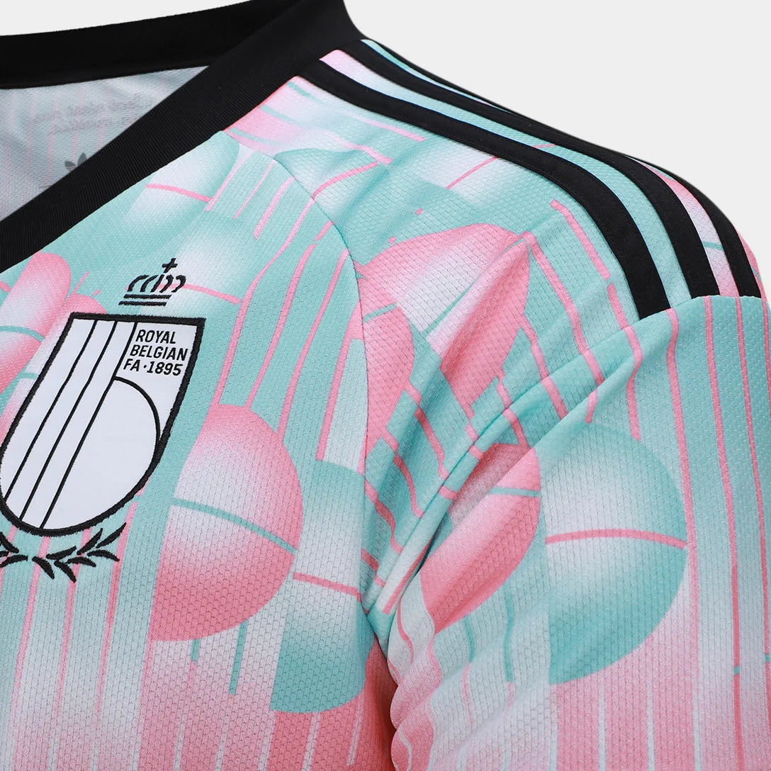 Camisa Seleção Bélgica Azul 2026/27 - Torcedor Adidas Masculina